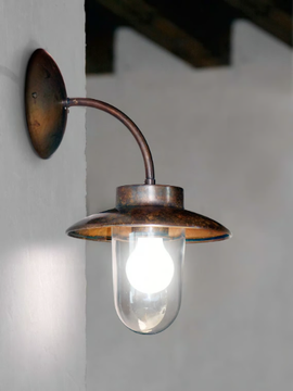 TRAVIATA - Metal wall lamp with fixed arm by Aldo Bernardi - view 3